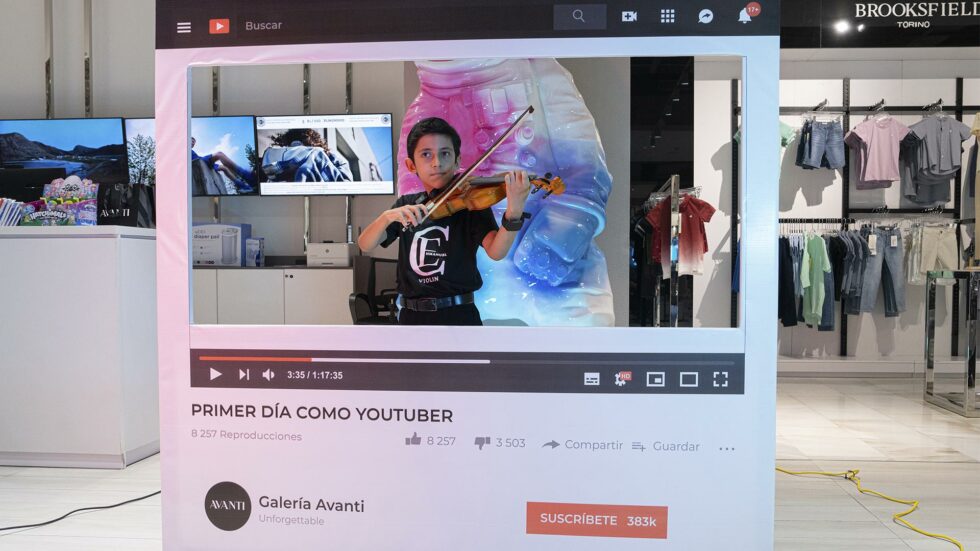 Yaser Dagga junto Avanti invitó a vivir tu primer día como YouTuber